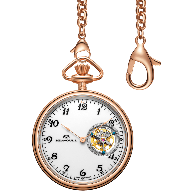 Tourbillon | Arabic Numeral Dial | Pocket Watch | 47mm - Sea-Gull Watch Official Store