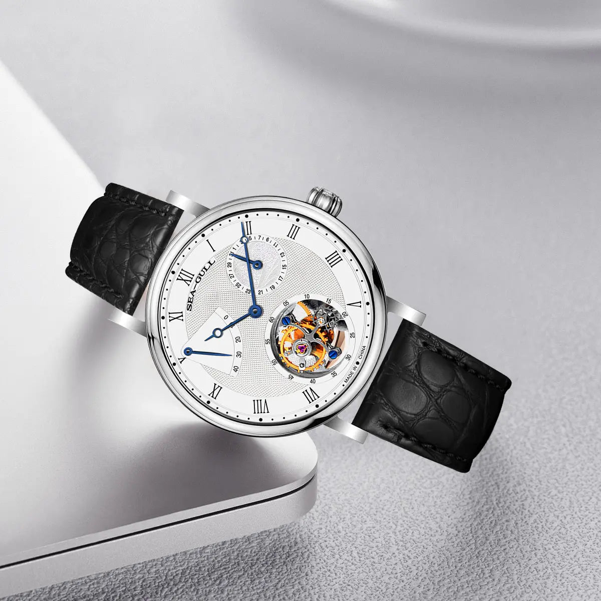 Tourbillon | Energy Indicator | Calendar | 41mm Sea-Gull