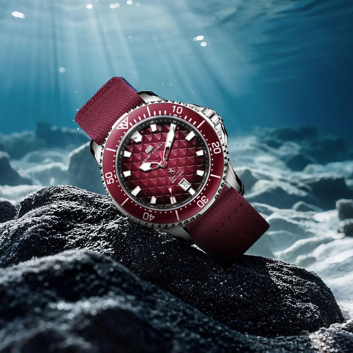 Ocean Series | Dragon Kings of the Four Seas | Dive | Dual Strap | 44mm - Sea-Gull Watch Official Store