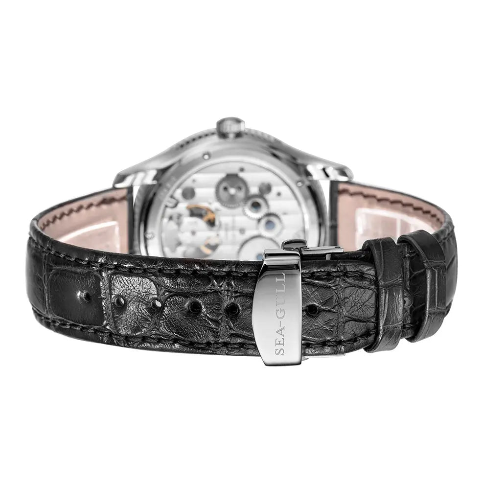 Eccentric Tourbillon | Moon Phase | Calendar | Energy Indicator | 41mm Sea-Gull