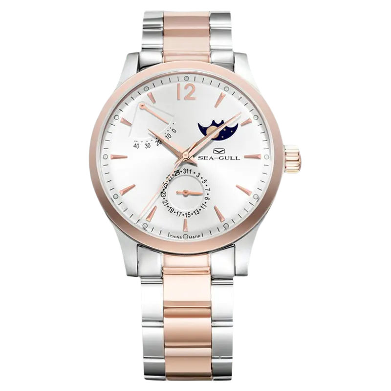 Moon Phase | Energy Indicator | Calendar | 41mm Sea-Gull