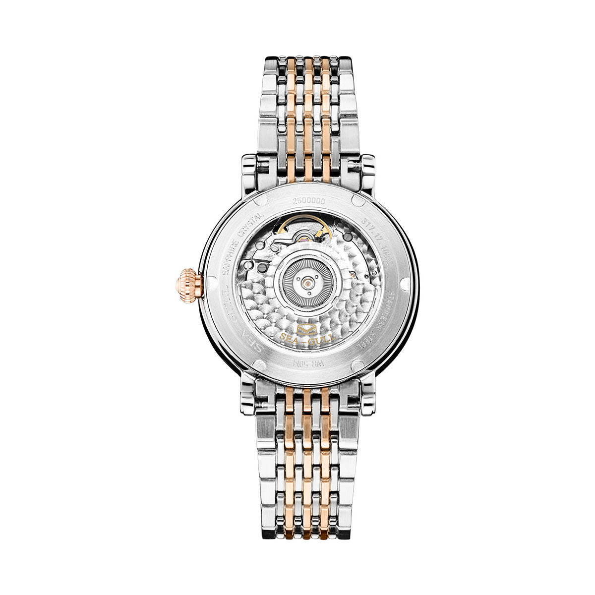 Moon Phase | Guilloché | Pavé-set Gemstone Bezel | 34mm