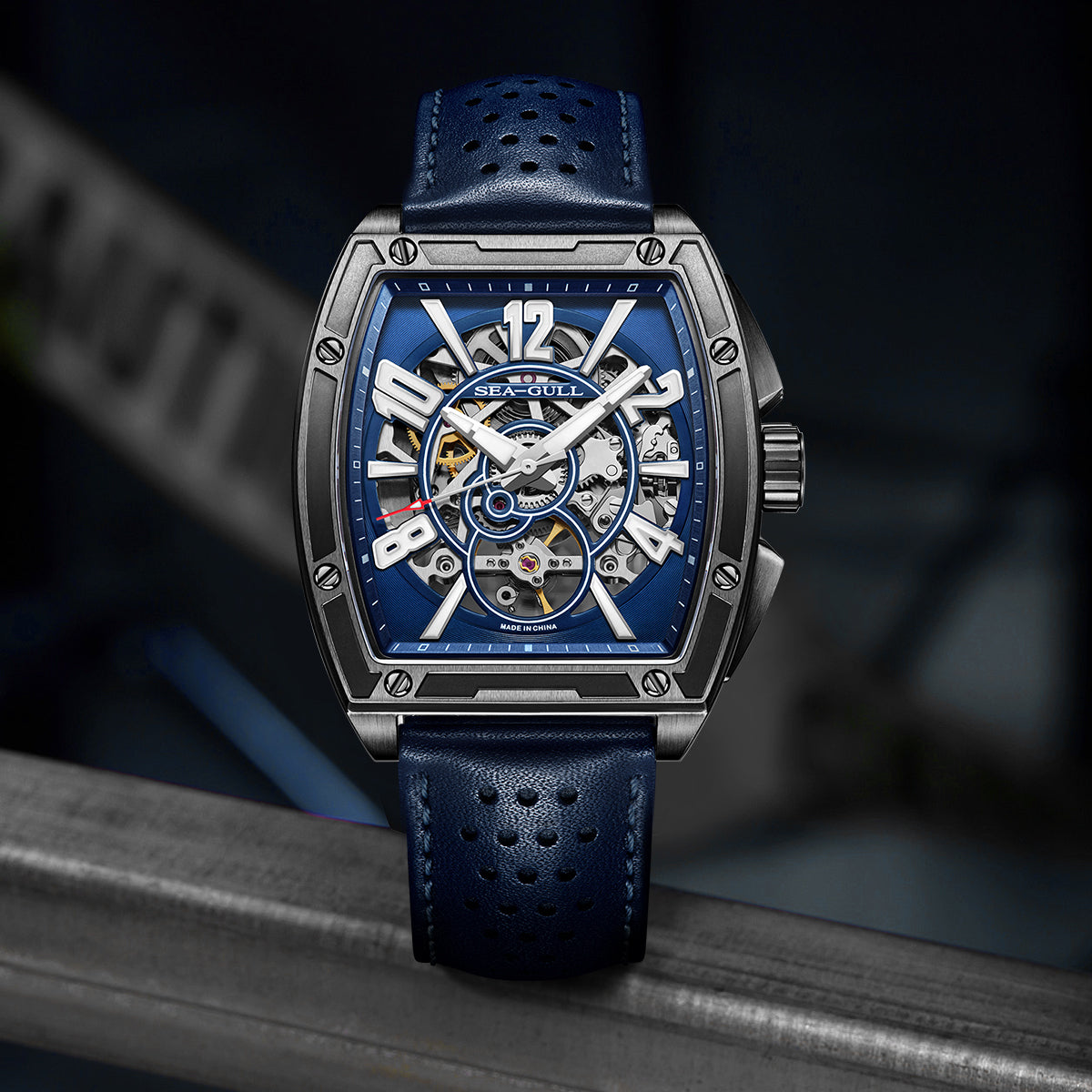 Street Overlord Series | Tonneau | Full Skeleton | 42mm Sea-Gull