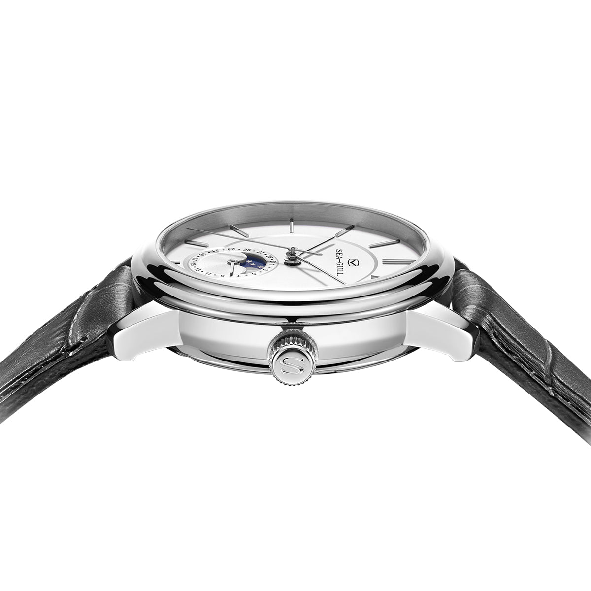 Moon Phase | Sub-dial | Business | Ultra-thin | 38mm Sea-Gull