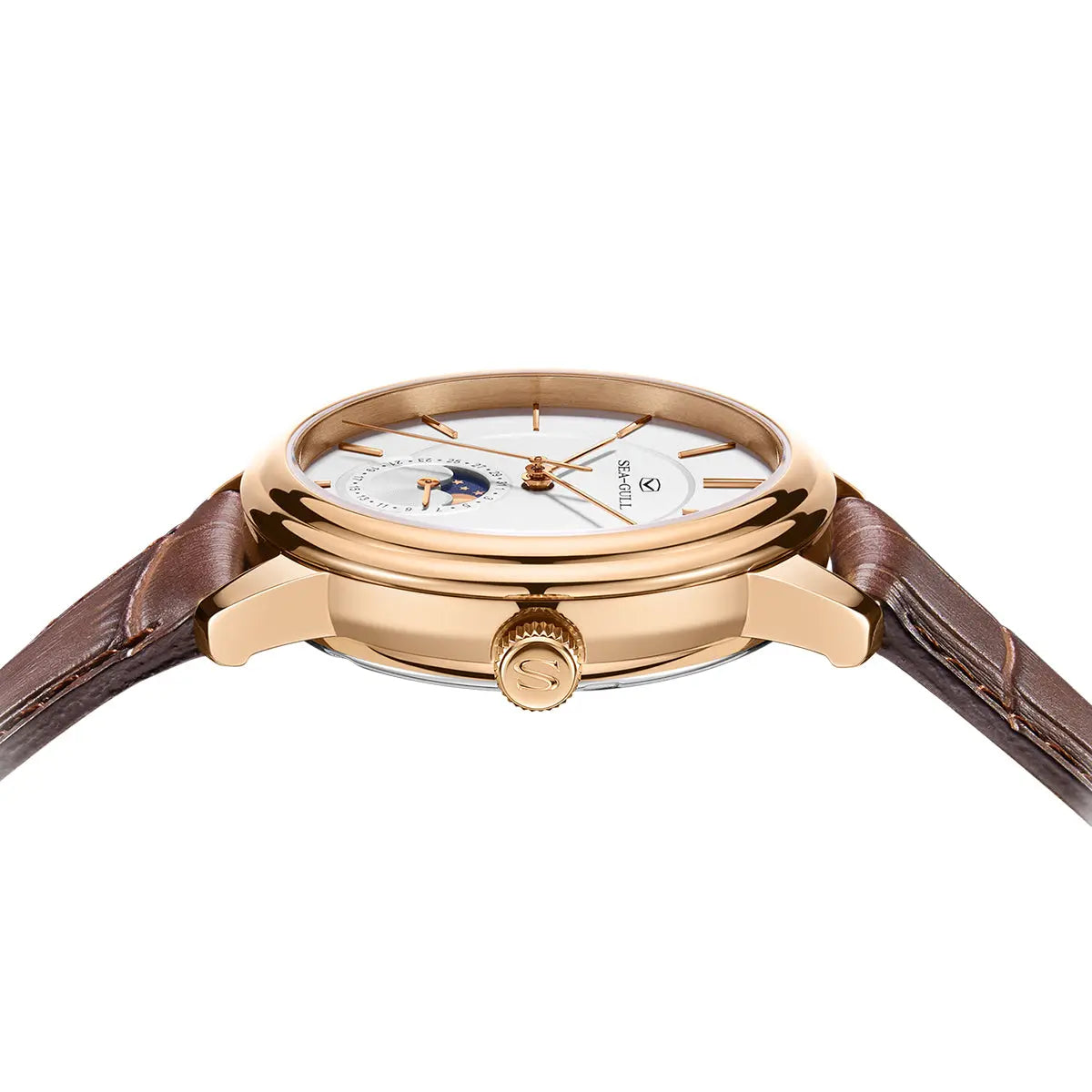 Moon Phase | Sub-dial | Business | Ultra-thin | 38mm Sea-Gull