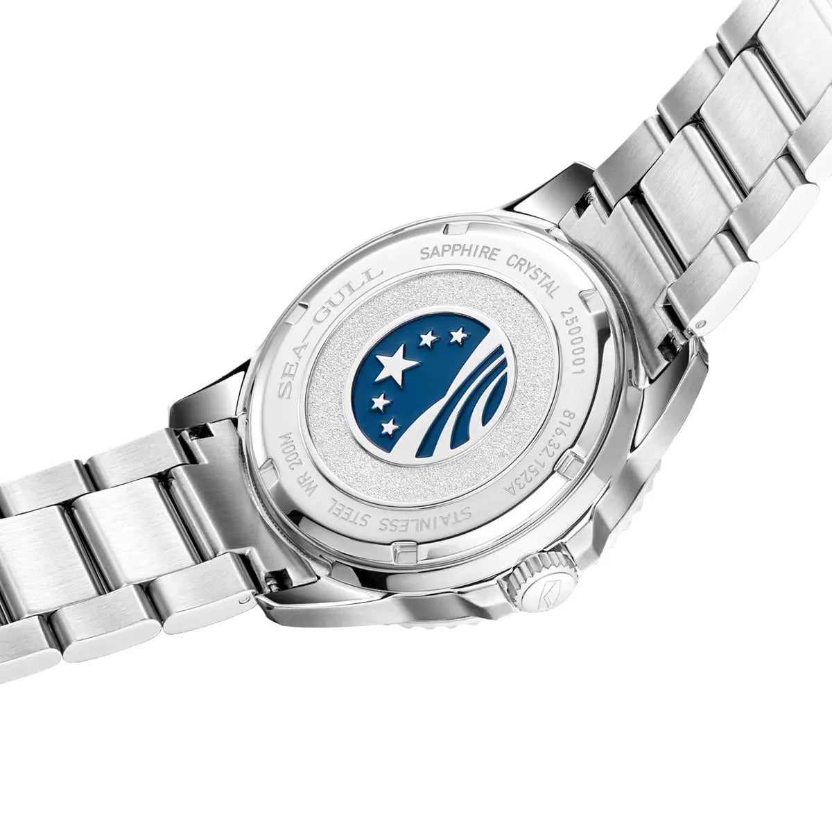 Ocean Series | Calendar | Luminous | 200m Waterproof | 44mm Sea-Gull