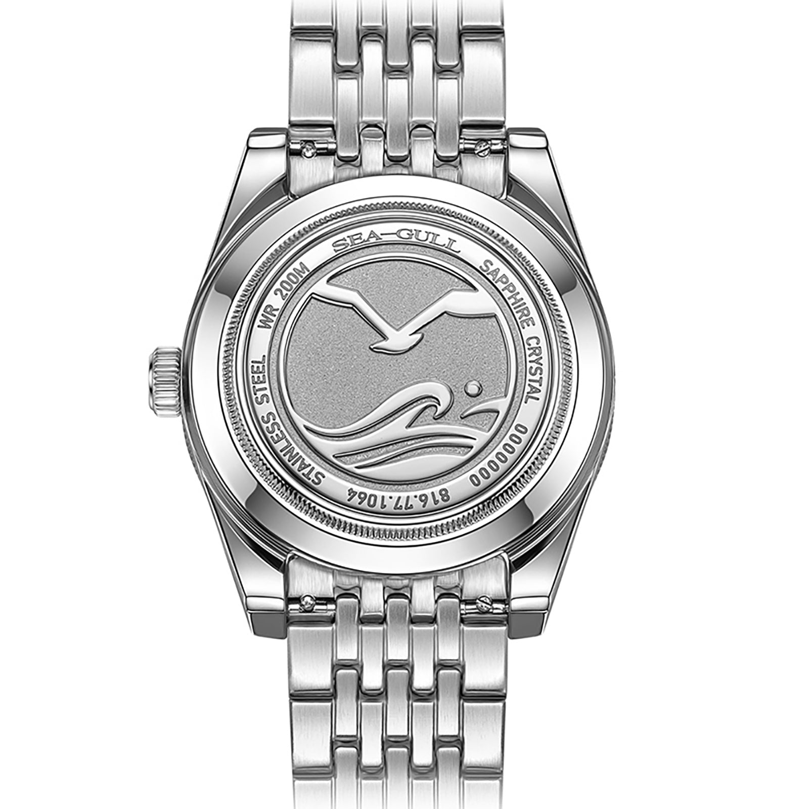 Serie Oceánica | Expedición Antártica 1984 | Doble Correa | Calendario | Luminiscente | 40mm