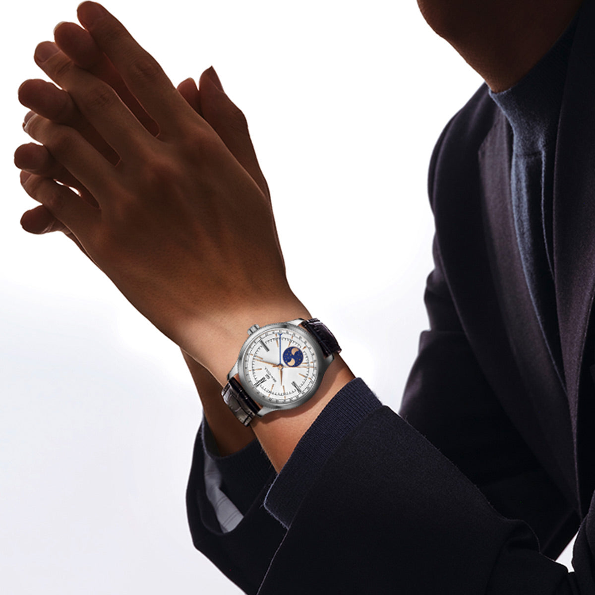 Moon Phase | Calendar | Roman Numeral | 41mm