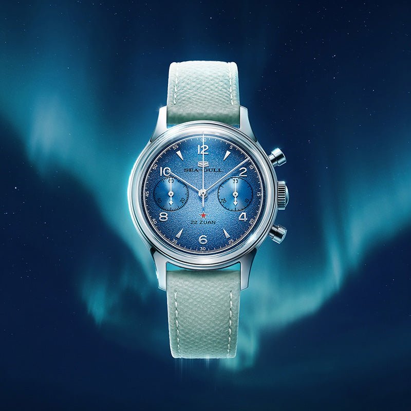 Seagull 1963 Series | Aurora Edition | Chronograph | Premium |37.3mm - Sea-Gull Watch Official Store