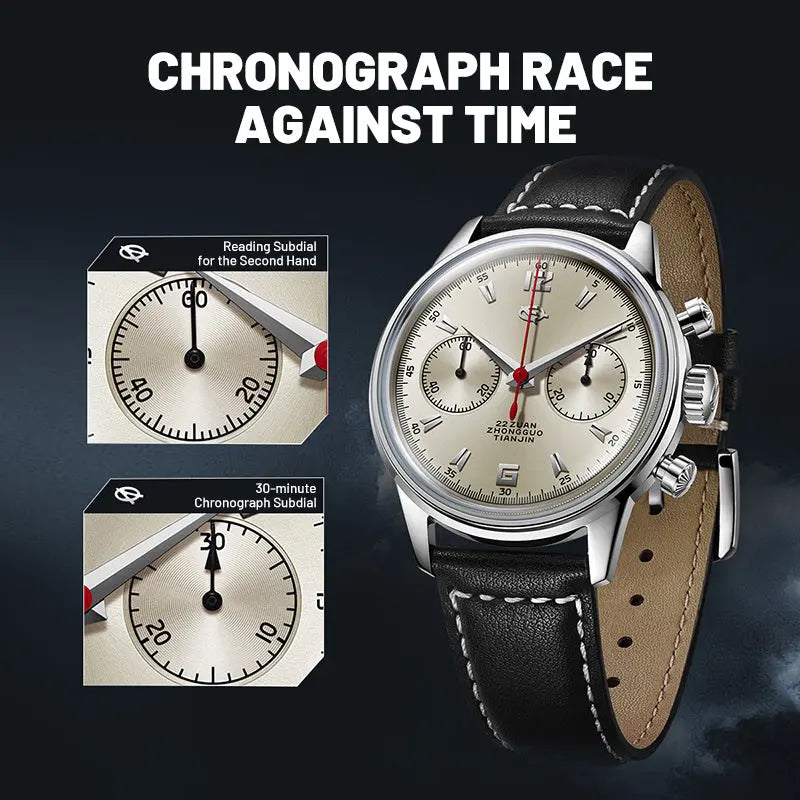 D304 Original Reissue | Chronograph | 1963 Special Edition | 40mm Sea-Gull