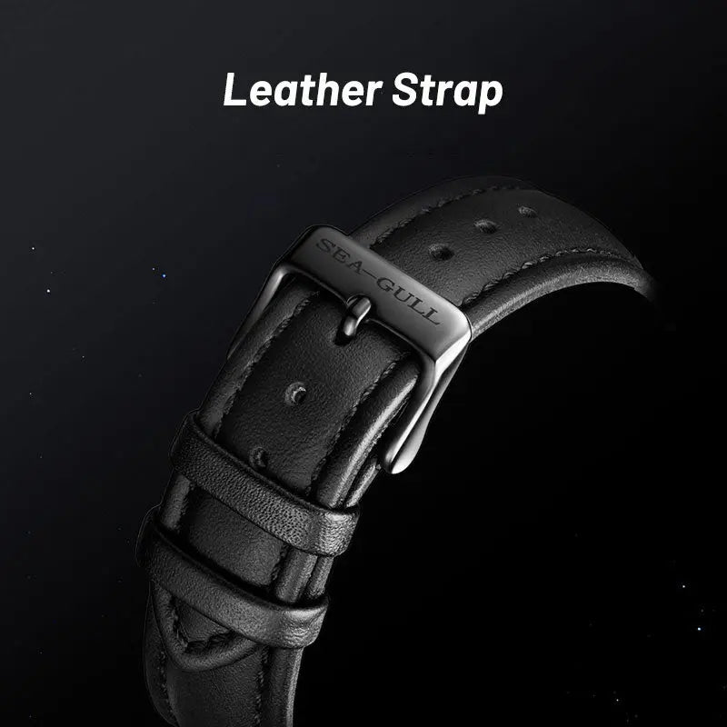 GMT | Dual Time Zone | Calendar | 40mm Sea-Gull