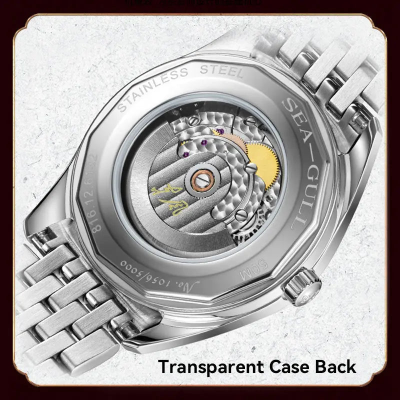 Dongfeng Series | Dual Strap | Vintage | Calendar | 38mm Sea-Gull