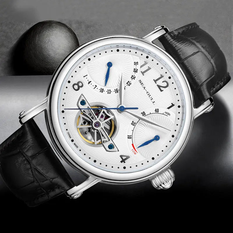 Skeleton | Flywheel | Complete Calendar | 42mm Sea-Gull