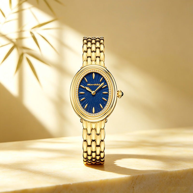 18K Gold Zircon-set | Automatic | Women's Watch | 25mm - Sea-Gull Watch Official Store