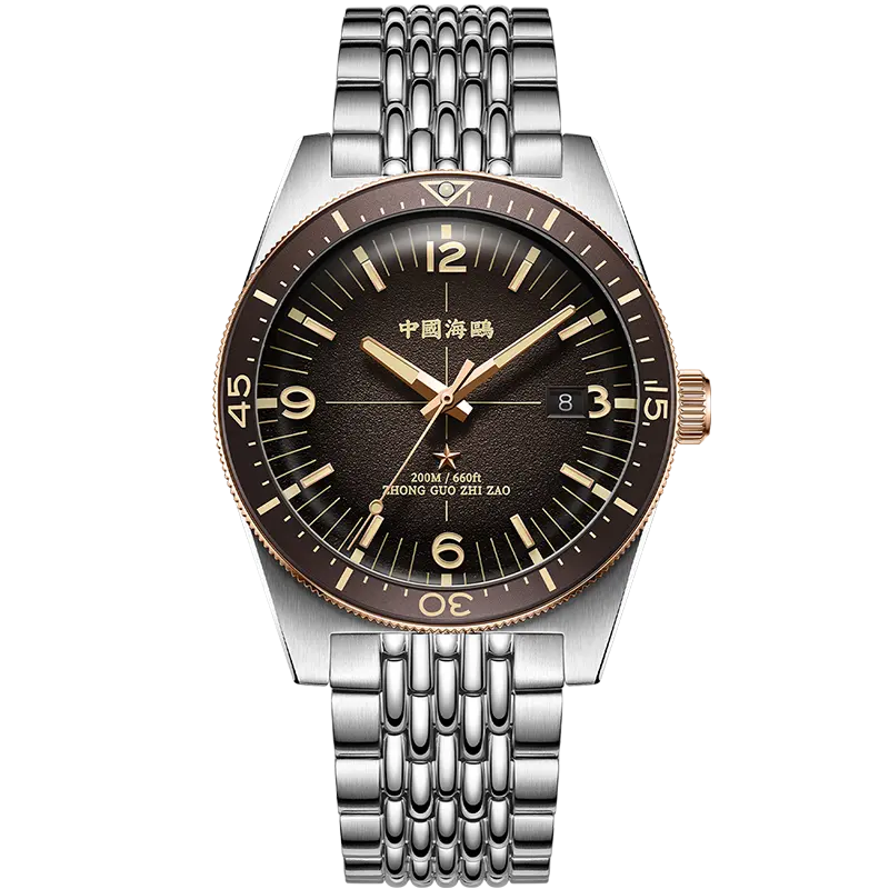 Ocean Series | 1984 Antarctic Expedition | Dual Strap | Calendar | Luminous | 40mm Sea-Gull