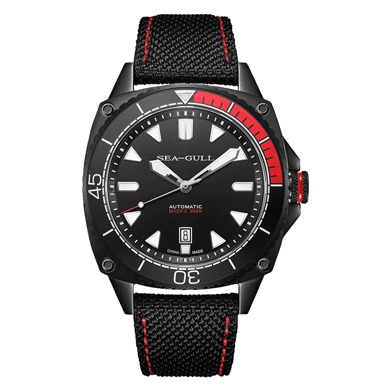 Plongée | Lumineux | Dragon des crues | Calendrier | Sea-Gull 42 mm
