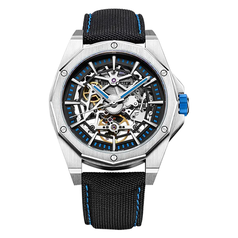 Straßenoberhaupt-Serie | Voller Skelett | Leuchtend | 43mm