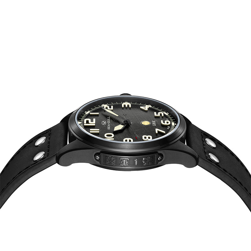 Vintage | Orologio Militare | Luminoso | 100m Impermeabile | Pilota | 43mm