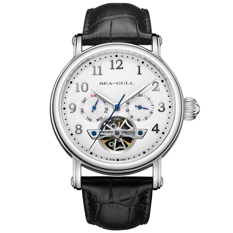 Skeleton | Flywheel | Complete Calendar | 42mm Sea-Gull