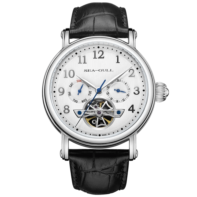 Skeleton | Open Heart | Complete Calendar | 42mm - Sea-Gull Watch Official Store