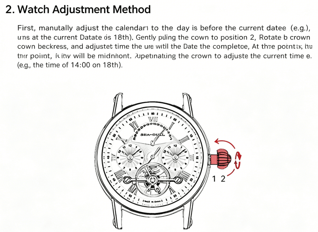 Open-Worked | Dual Time zone | Balance Wheel | 42mm - Sea-Gull Watch Official Store
