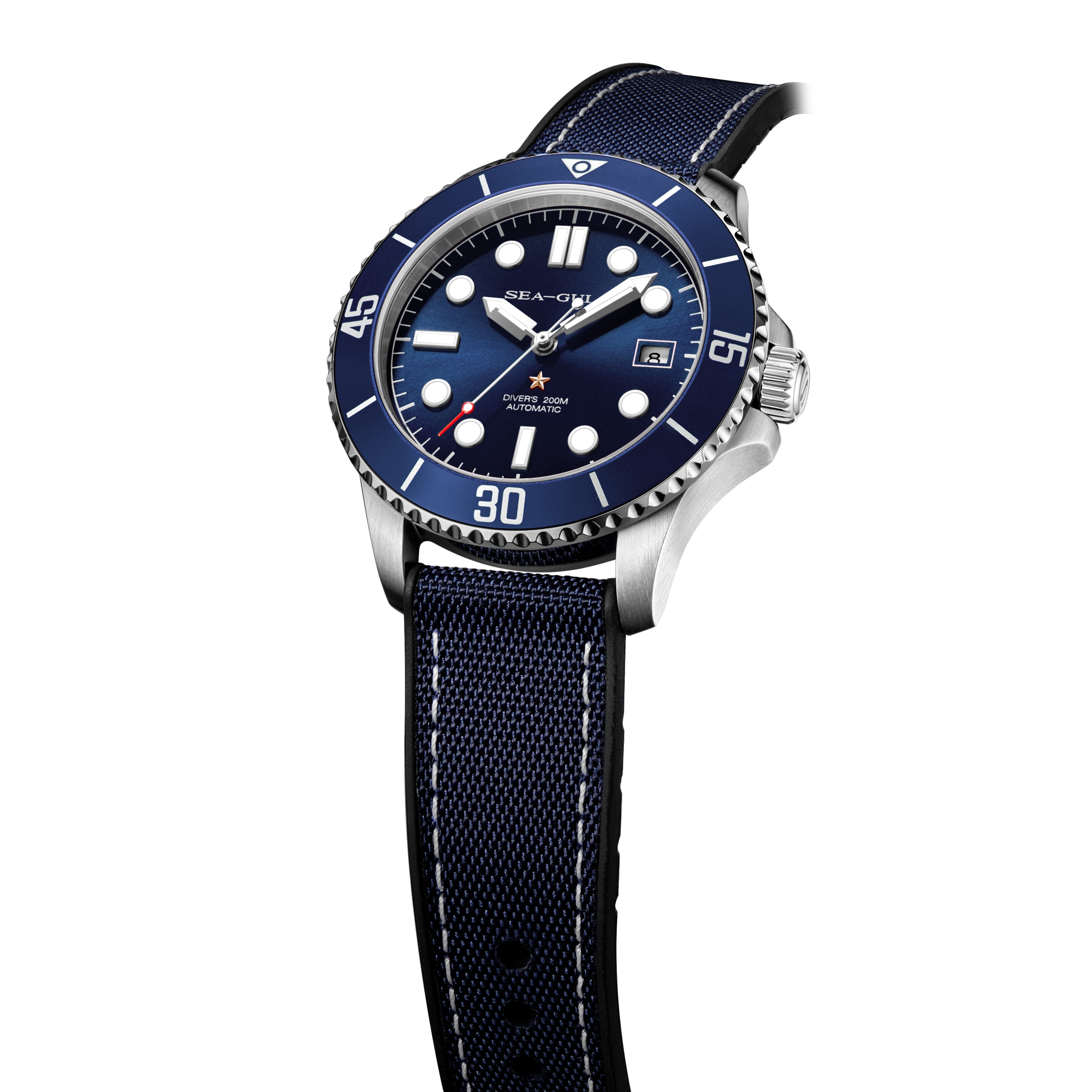 Ocean Series | Entry-level Dive Watch | 200m Waterproof | Calendar | Luminous | 40mm
