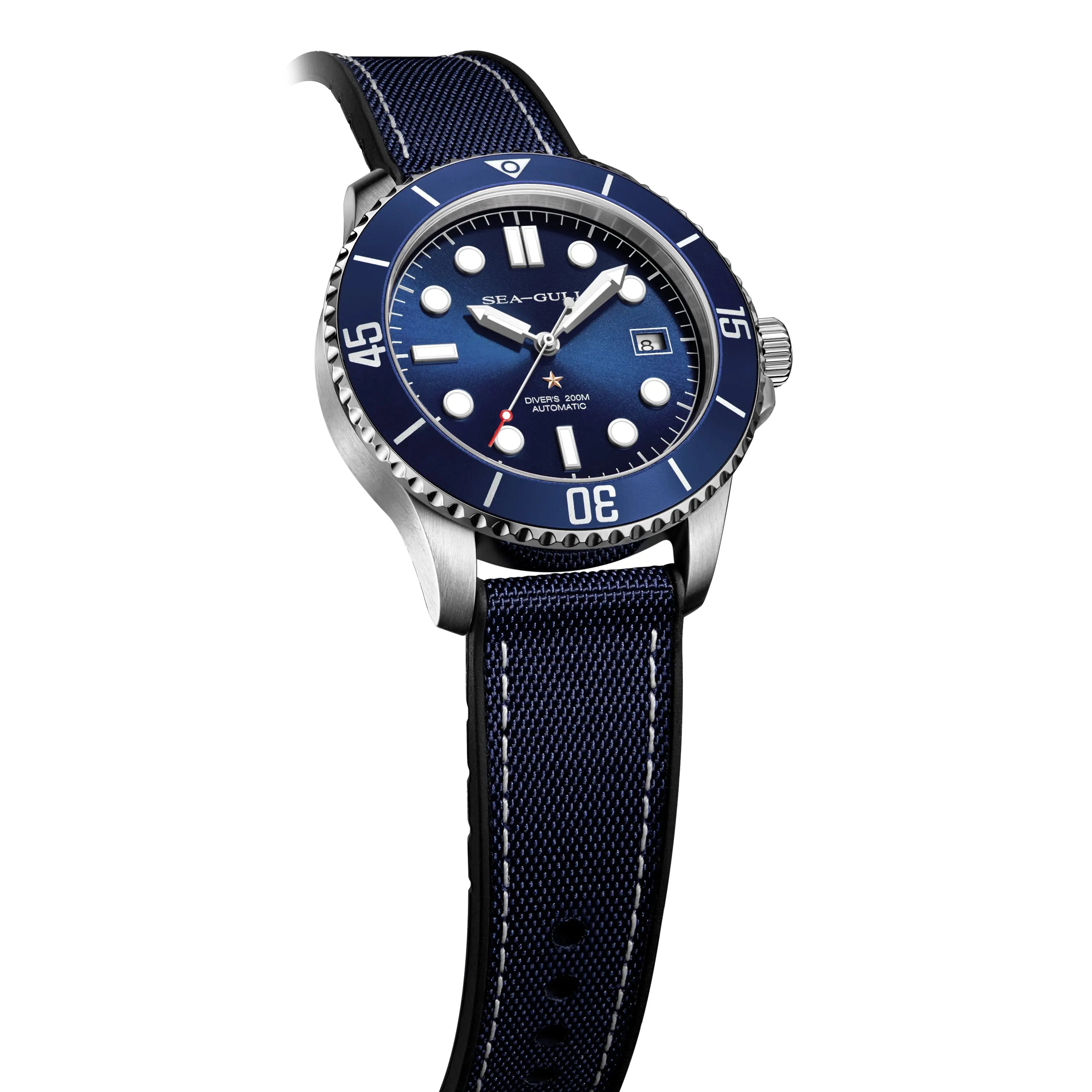 Ocean Series | Entry-level Dive Watch | 200m Waterproof | Calendar | Luminous | 40mm Sea-Gull