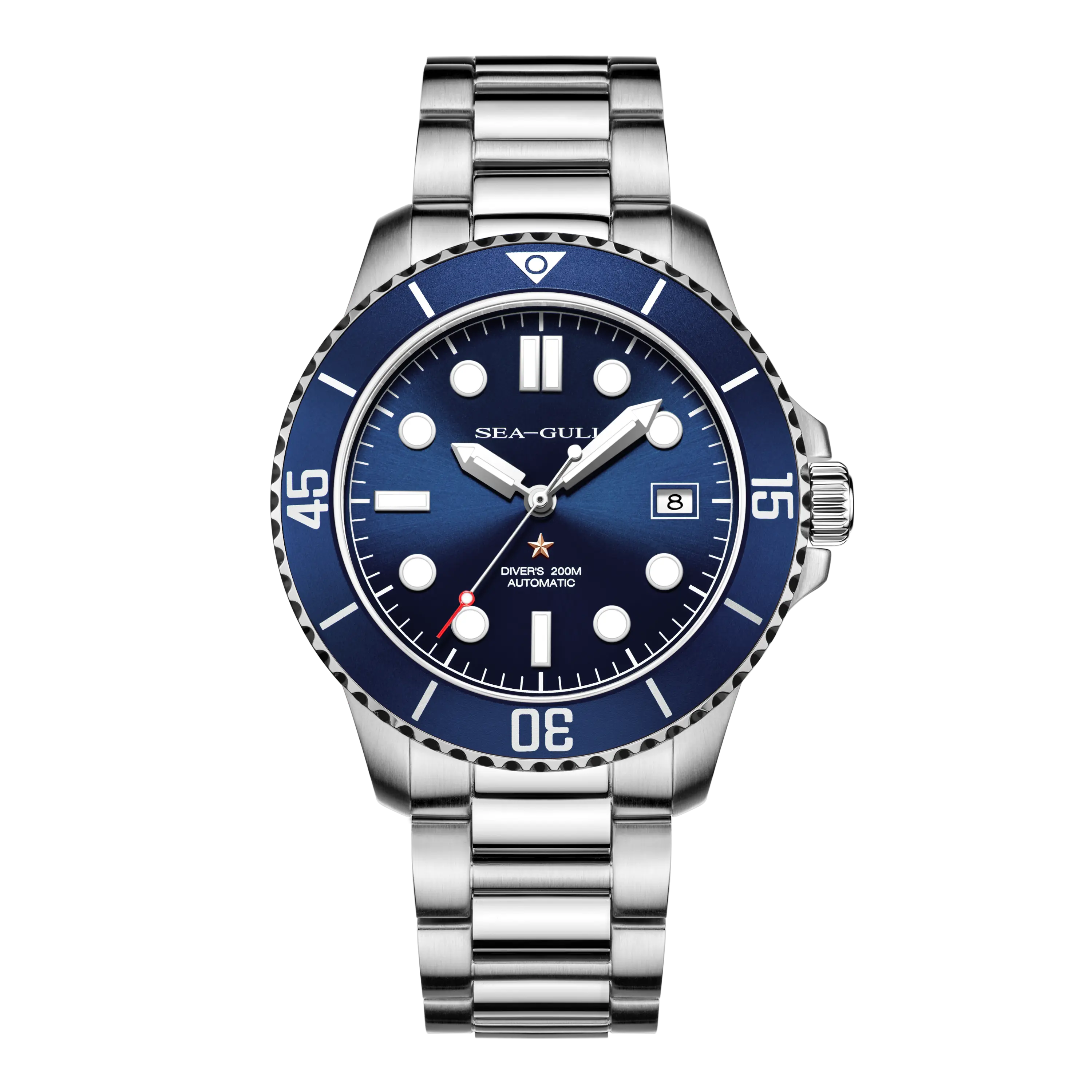 Ocean Series | Entry-level Dive Watch | 200m Waterproof | Calendar | Luminous | 40mm Sea-Gull