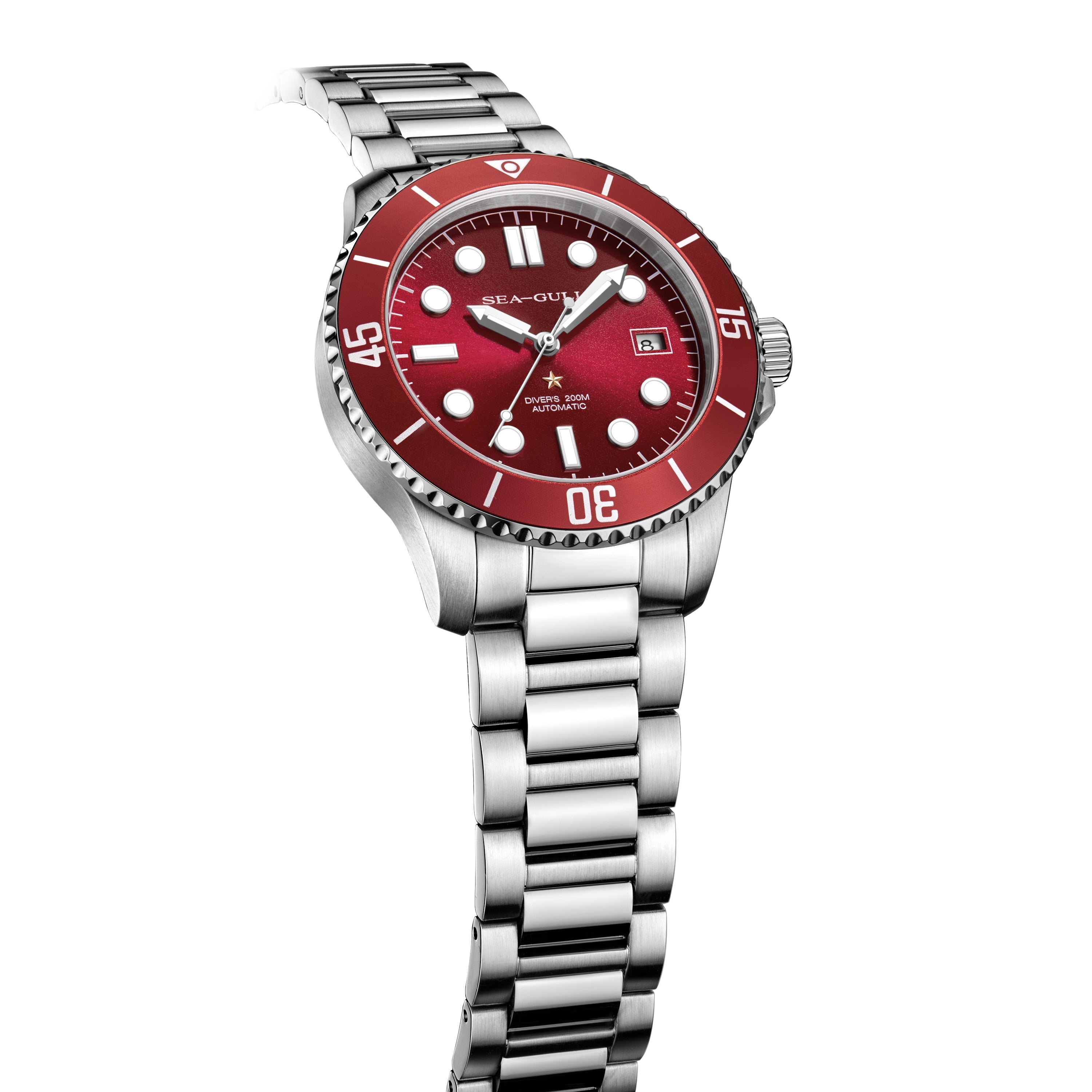 Ocean Series | Entry-level Dive Watch | 200m Waterproof | Calendar | Luminous | 40mm Sea-Gull