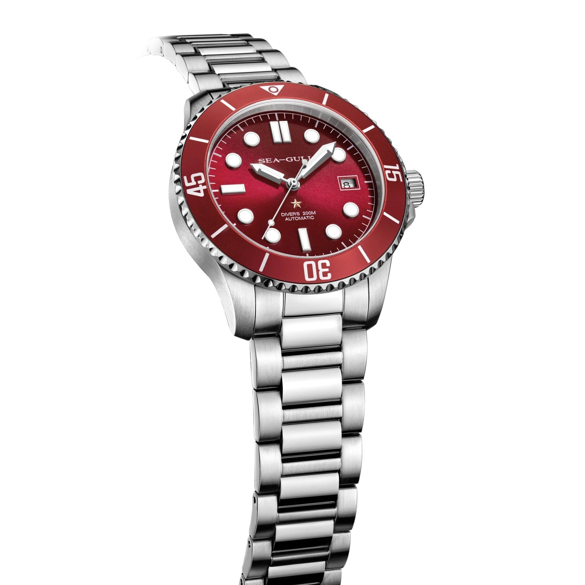 Ocean Series | Entry-level Dive Watch | 200m Waterproof | Calendar | Luminous | 40mm - Sea-Gull Watch Official Store