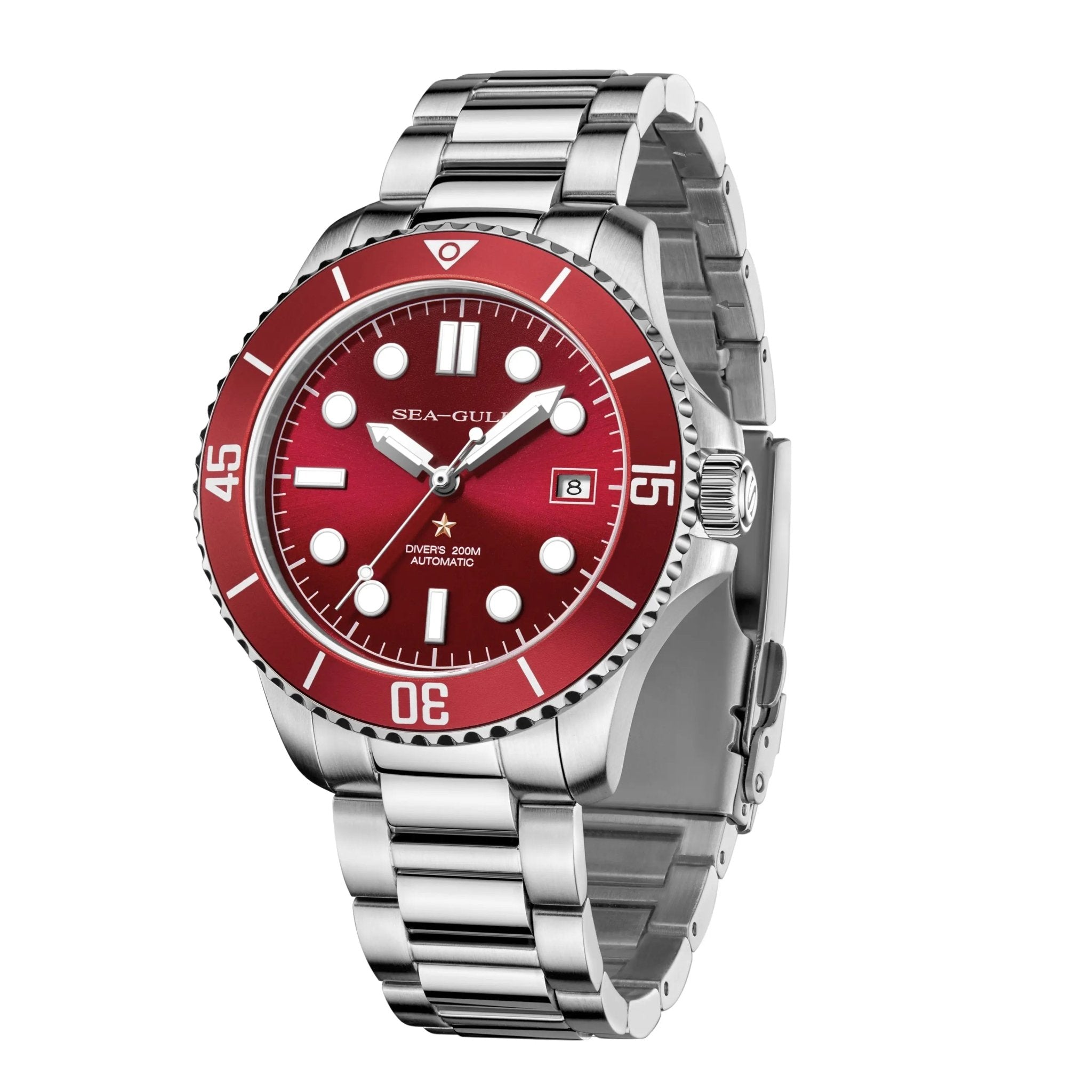 Ocean Series | Entry-level Dive Watch | 200m Waterproof | Calendar | Luminous | 40mm - Sea-Gull Watch Official Store