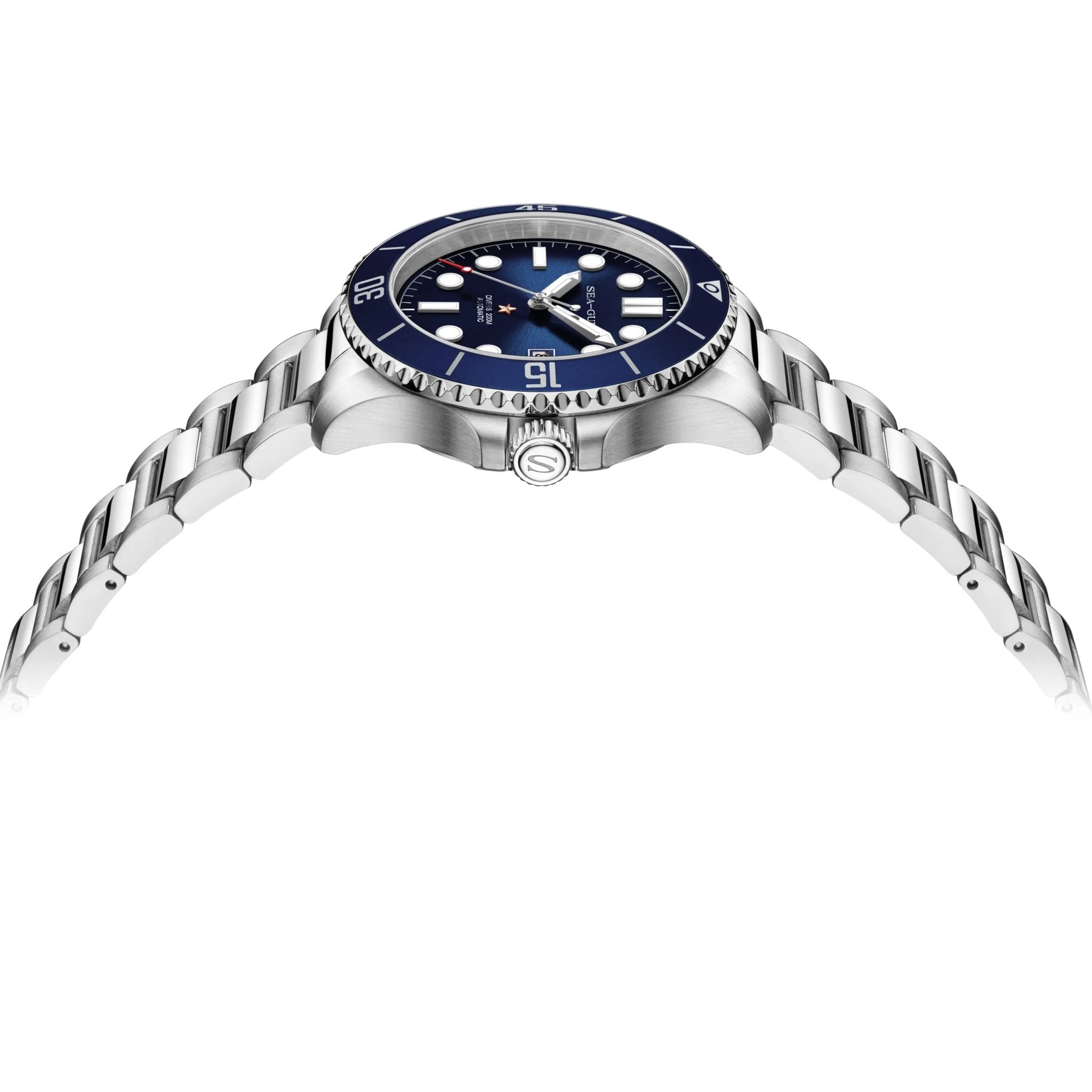 Ocean Series | Entry-level Dive Watch | 200m Waterproof | Calendar | Luminous | 40mm - Sea-Gull Watch Official Store
