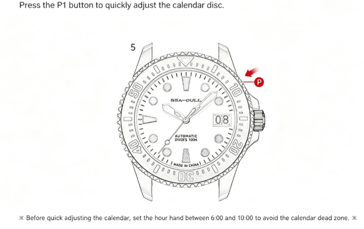 Ocean Series | 100m Waterproof | Colorful Markers | 44mm - Sea-Gull Watch Official Store