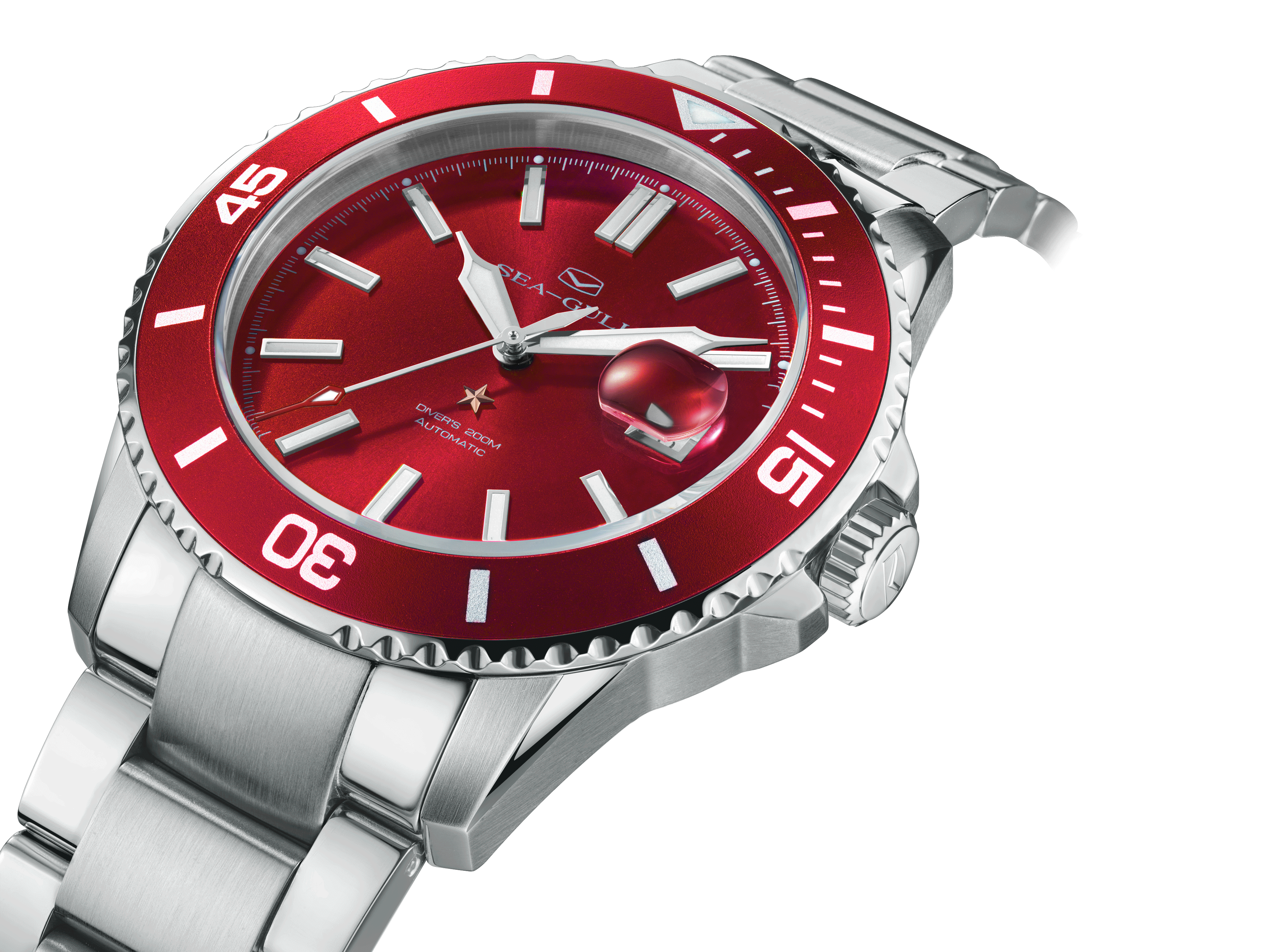 Ocean Series | 200m Waterproof | Calendar | Luminous | 44mm