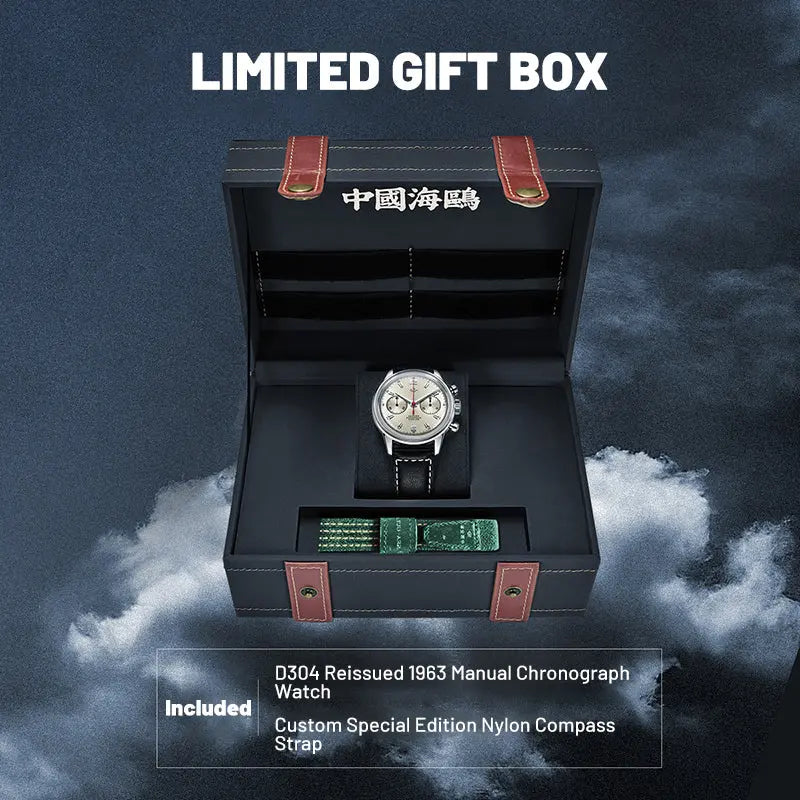 D304 Original Reissue | Chronograph | 1963 Special Edition | 40mm Sea-Gull