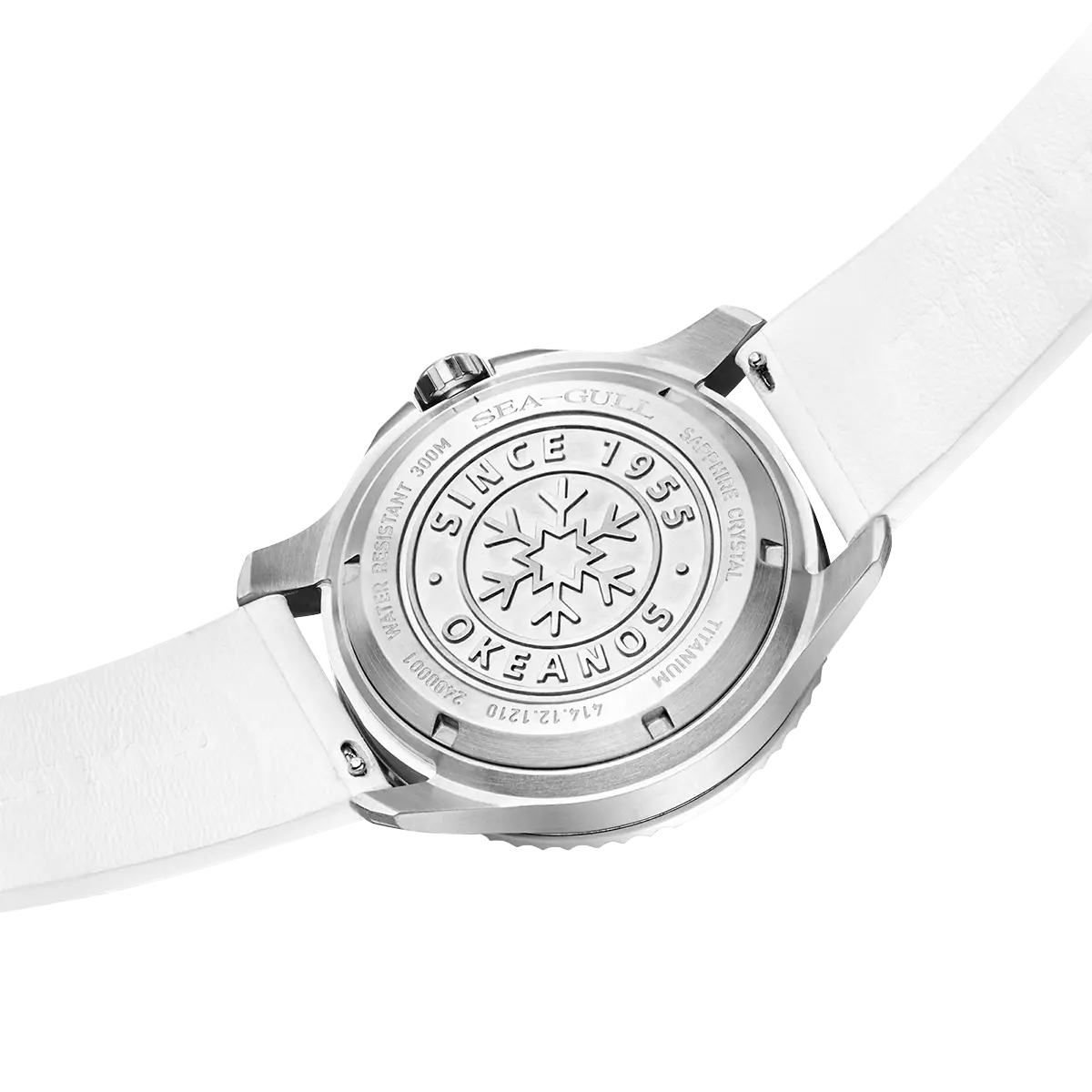 Ocean Series Pro | Ice Wing | Titanium | 300m Waterproof | 43mm Sea-Gull