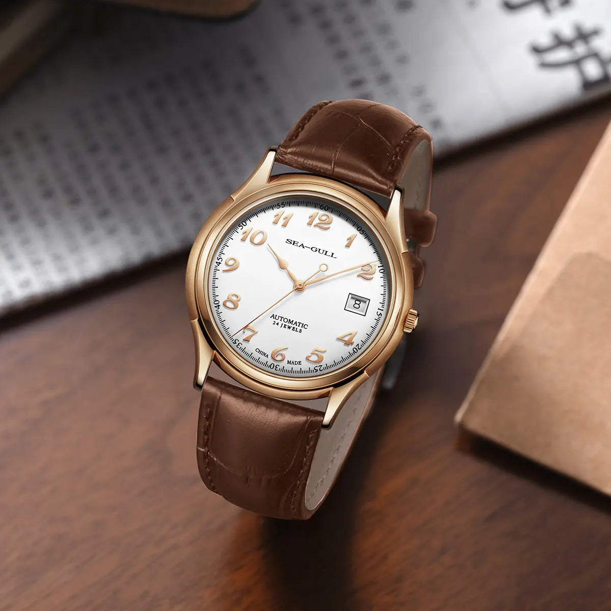 Ultra-Thin | Business | Calendar | 39mm Sea-Gull