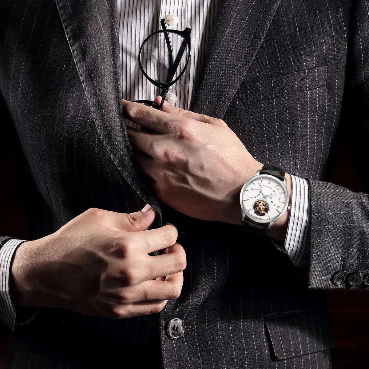 Tourbillon | Business | Calendar | 42mm Sea-Gull