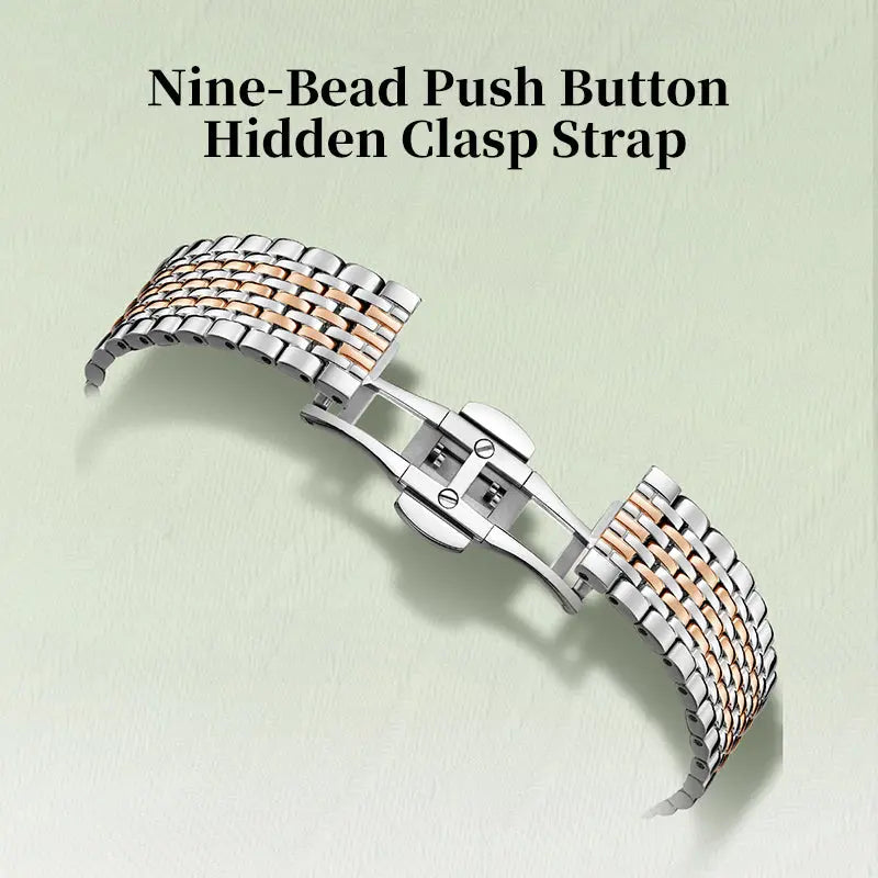 Flower Dial | Calendar | Moth Orchids Pattern | 27mm Sea-Gull