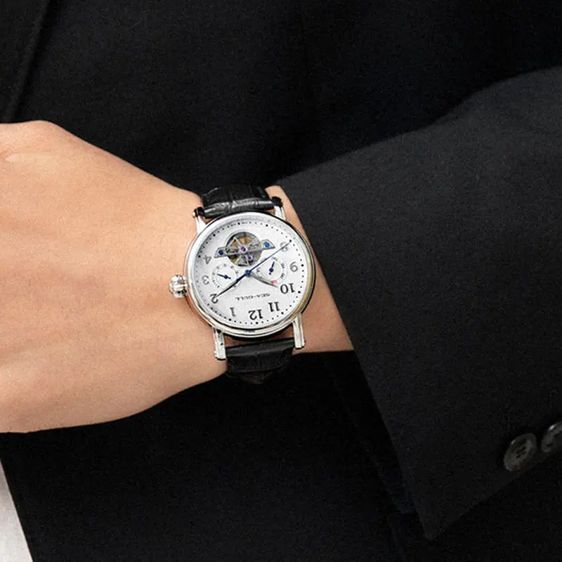 Skeleton | Flywheel | Complete Calendar | 42mm Sea-Gull