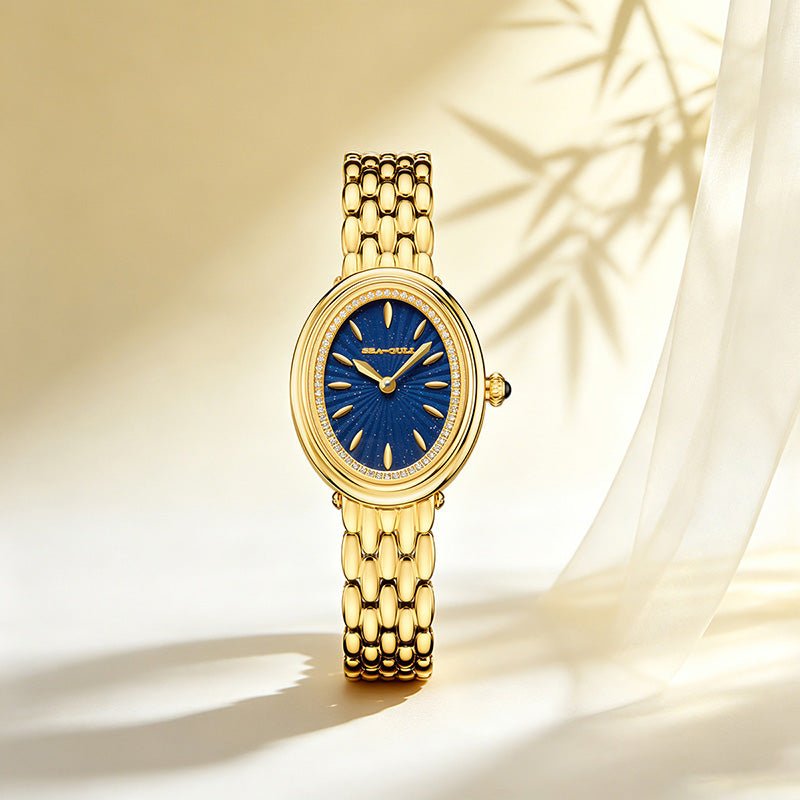 18K Gold Zircon-set | Automatic | Women's Watch | 25mm - Sea-Gull Watch Official Store