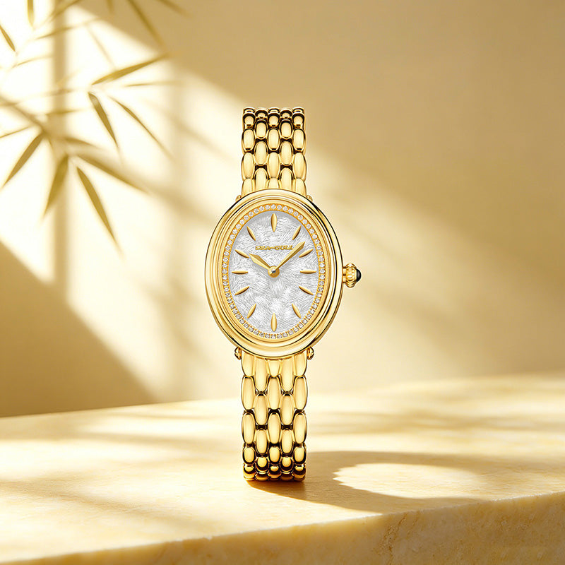 18K Gold Zircon-set | Automatic | Women's Watch | 25mm