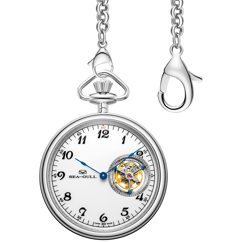 Tourbillon | Arabic Numeral Dial | Pocket Watch | 47mm - Sea-Gull Watch Official Store