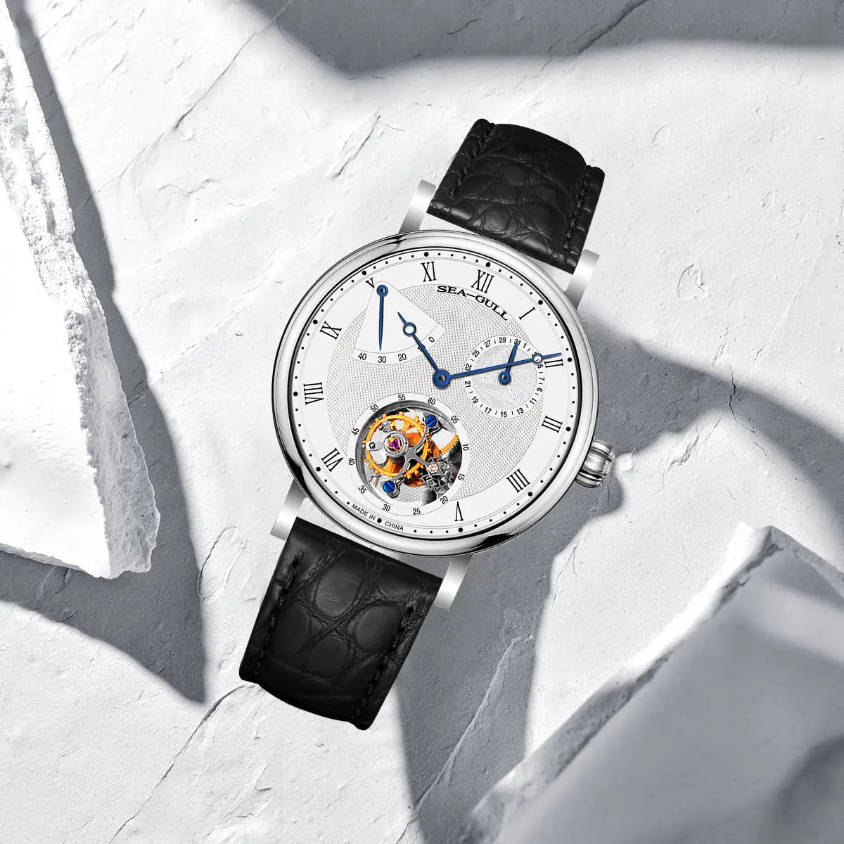 Tourbillon | Energy Indicator | Calendar | 41mm Sea-Gull