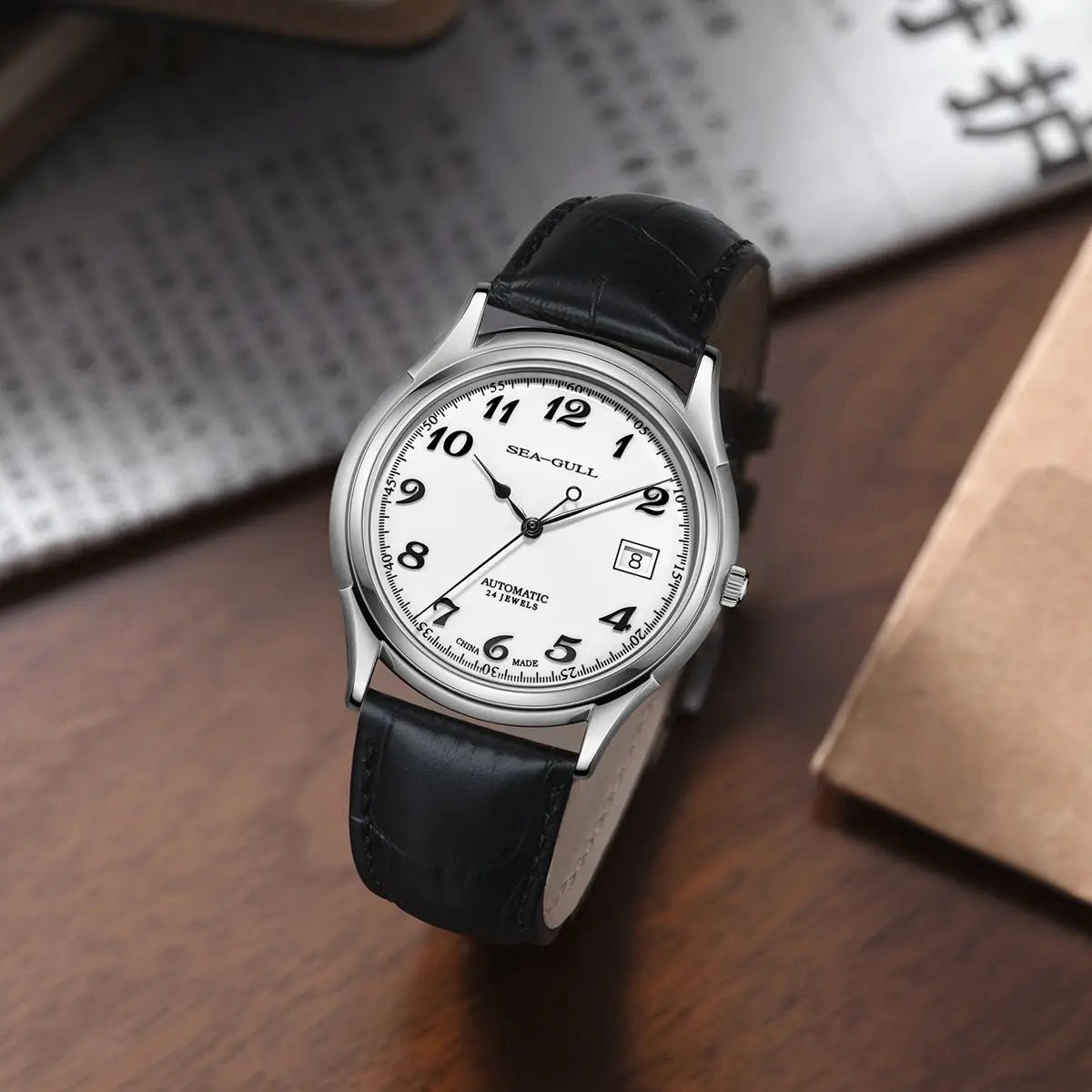 Ultra-fin | Business | Calendrier | 39 mm Sea-Gull