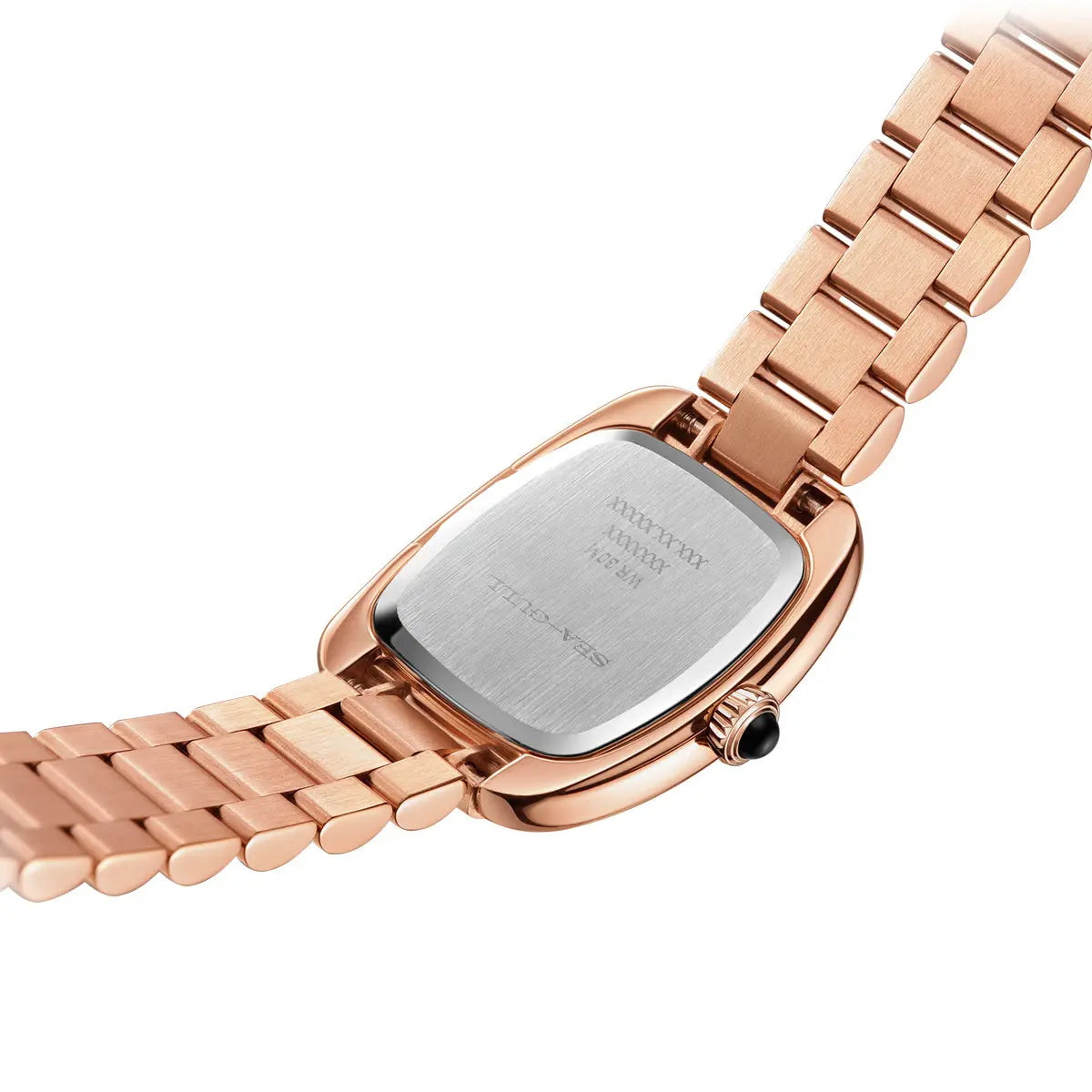 Time for Her Series | Mocha Retro | Quartz Movement | Square | 30mm Sea-Gull