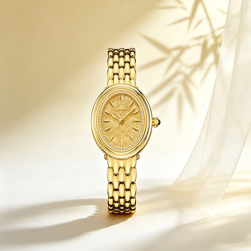 18K Gold Zircon-set | Automatic | Women's Watch | 25mm - Sea-Gull Watch Official Store