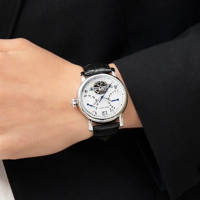 Skeleton | Open Heart | Complete Calendar | 42mm - Sea-Gull Watch Official Store