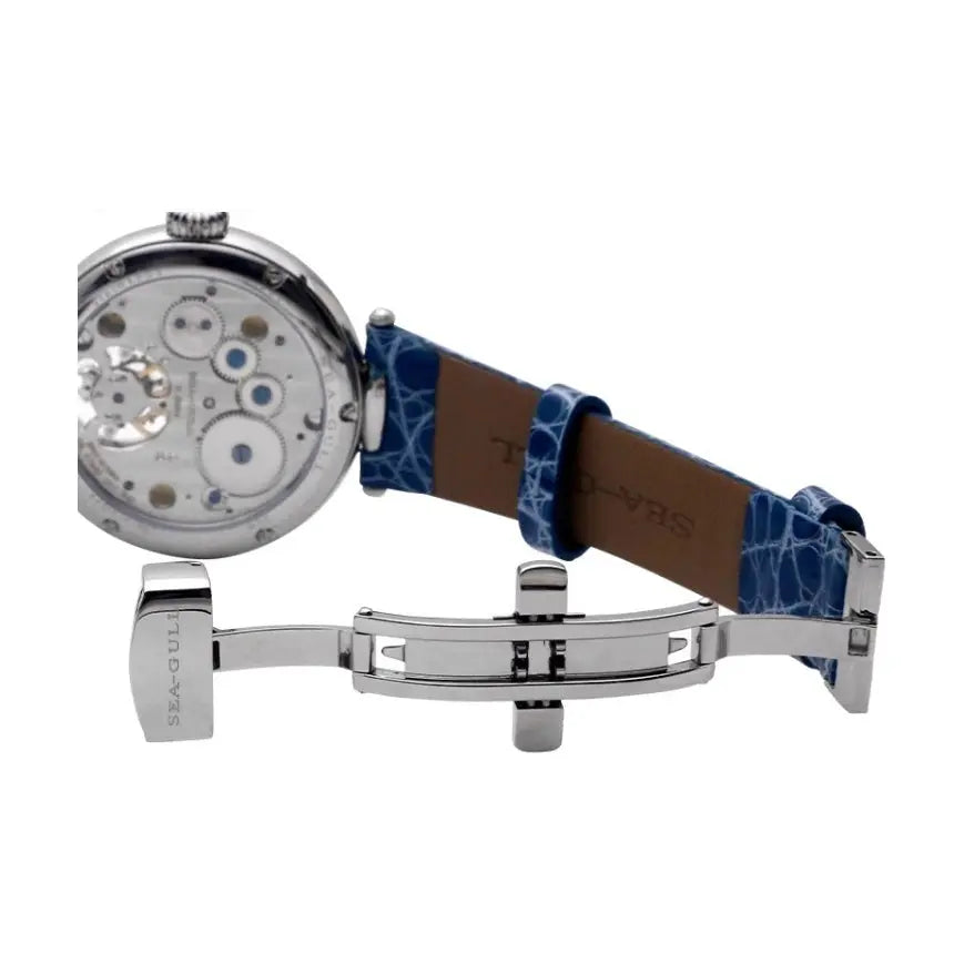 Tourbillon | Enamel Dial | Heritage Series | Diamond-Encrusted | 38mm Sea-Gull