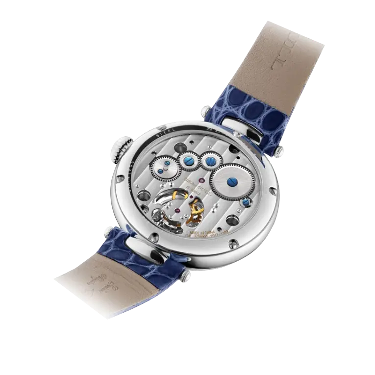 Tourbillon | Enamel Dial | Heritage Series | Diamond-Encrusted | 38mm Sea-Gull